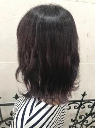 ミディアム カラー 💘カラー人気No. 1💘SAYAのヘアスタイル