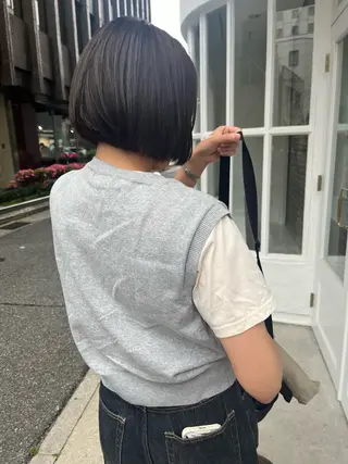 ショート LUCAS所属・fuchigami suzunoのヘアスタイル