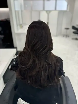 セミロング カラー 💎透明感カラー /kaito💎のヘアスタイル