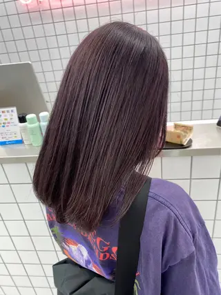 ミディアム カラー 🌟ゆりあ🌟 JILLSTUDIOのヘアスタイル