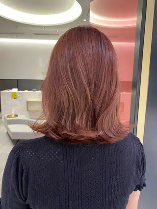 ミディアム カラー コルソケーツー　梅田茶屋町(corso k-two)所属・三村 さゆみのヘアスタイル