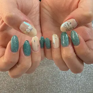 ネイル VIERU 🌈🎀💖のネイルデザイン