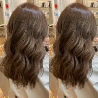 セミロング WHALE hair salon所属・WHALE hair salonのヘアスタイル