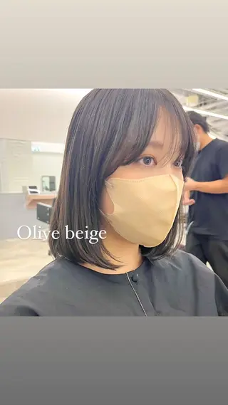 ショート カラー 暖色/艶髪/ボブ/ ショート/Ayaのヘアスタイル