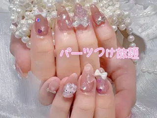 ネイル 🐳彩羽チップ 長さだし専門🐳のネイルデザイン