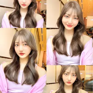 セミロング 韓国くびれレイヤー 🇰🇷はづきのヘアスタイル