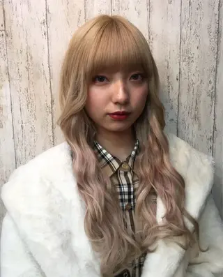 ロング カラー ヘアアレンジ Crescere所属・小島 凜のヘアスタイル