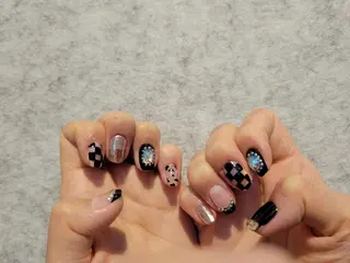 ネイル 💜bora .のネイルデザイン