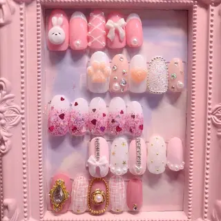 ネイル PinkMoon Nozomiのネイルデザイン