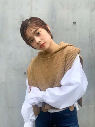 ショート loka所属・山本 晶大のヘアスタイル