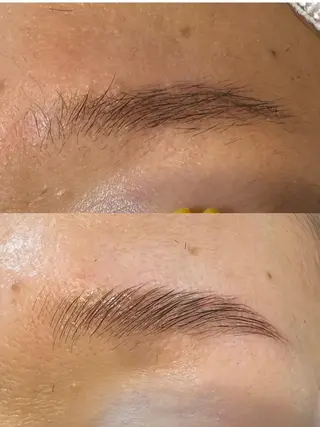 アイブロウ TotalBeautysalonCURE所属・CURE 朱梨のマツエク・マツパデザイン