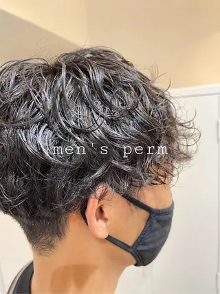 パーマ メンズ ボブ指名No.1 🌼chidaのヘアスタイル