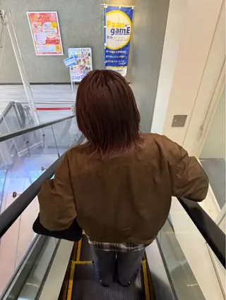 カラー やの こはくのヘアスタイル