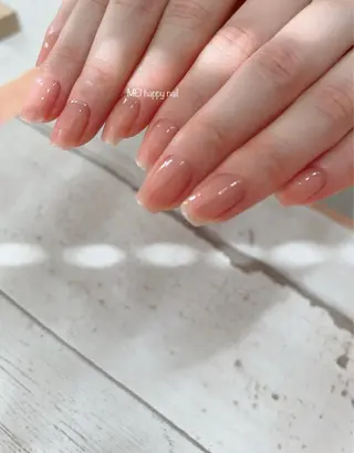 ネイル 北浦和 自爪育成ケアのネイルデザイン