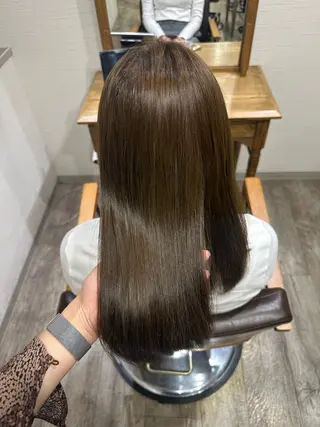 ミディアム カラー 🫧艶髪カラー/ 透明感カラー/ヒマリのヘアスタイル