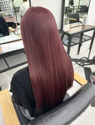 ロング カラー newi remi🖤のヘアスタイル