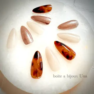 ネイル boite a bijoux Unaのネイルデザイン