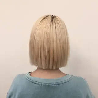 カラー セミロング IN∞hair/ インヘアー/下伊福店のヘアスタイル