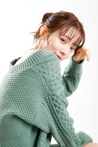 セミロング カラー ヘアアレンジ CORE blanc所属・COREblanc ゆきの／表参道 原宿のヘアスタイル