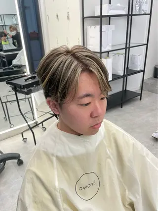 カラー メンズ 💎メンズ特化🔥 カット/パーマのヘアスタイル