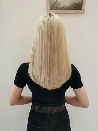 セミロング 中西倖 トップスタイリストのヘアスタイル