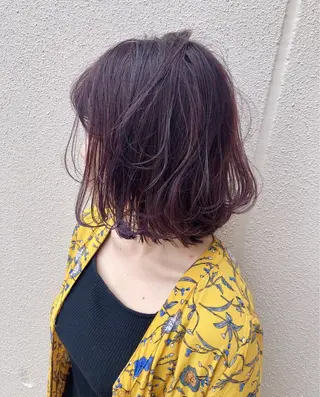 ミディアム カラー パーマ ヘアアレンジ メンズ キッズ ネイル マツエク・マツパ waku岡崎店所属・圧倒的なクォリティ✨ waku 岡崎店のヘアスタイル