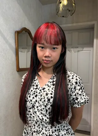 ロング カラー 透明感モテスタイル 💞SHIORI💞のヘアスタイル