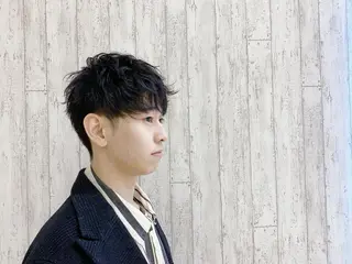 ヘアアレンジ メンズ 小野寺空也✂️ 似合わせショートのヘアスタイル