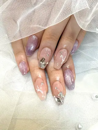 ネイル éclat nail studio（She nail studio内）所属・韓国ワンホン éclat🩵飯山のネイルデザイン