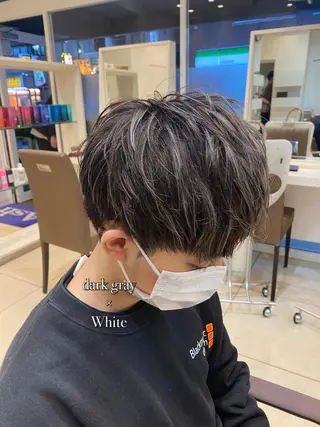 カラー メンズ はだゆうき @hadadan08のヘアスタイル