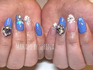 ミディアム カラー ネイル SUNNY BAE. SERINAのネイルデザイン