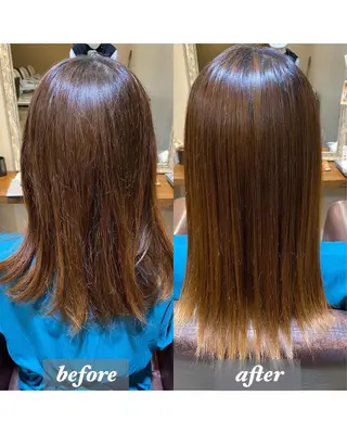 セミロング hair moija所属・宮成 佑介のヘアスタイル