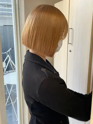 ミディアム カラー Masena所属・💎韓国風レイヤー /ボブ💎Namiのヘアスタイル