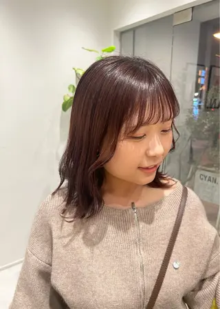 ミディアム パーマ/名古屋パーマ / コデラ ナナホのヘアスタイル