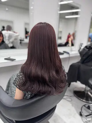 ロング カラー ヘアアレンジ 透け上品ハイトーン 職人ゆうと🤍のヘアスタイル