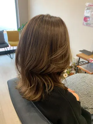 セミロング hair & spa Nalu所属・hair & spa Naluのヘアスタイル
