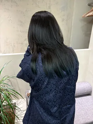 セミロング カラー karin🌛ボブ /オリーブベージュのヘアスタイル