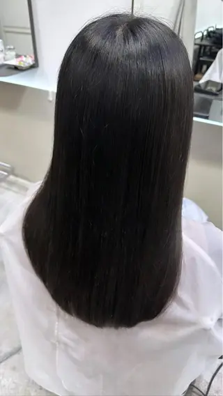 ロング パーマ 縮毛矯正/ネイル 🌻ひまわり🌻のヘアスタイル