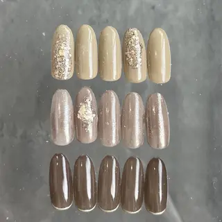 ネイル Ray. ちゅるん系ニュアンスのネイルデザイン