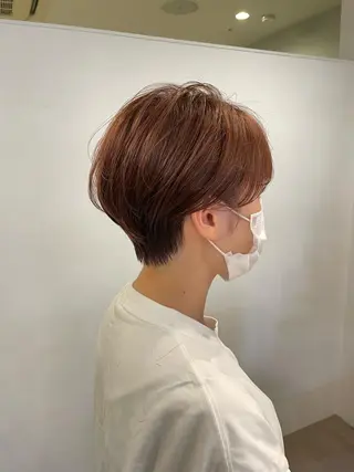 ショート 大迫 江梨のヘアスタイル
