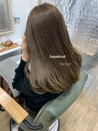 ロング カラー レイヤー/顔周り /AKARIのヘアスタイル