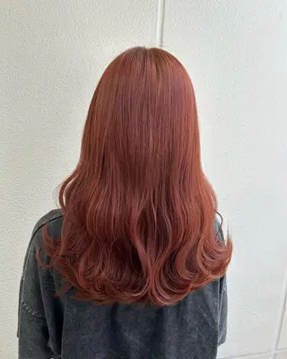 セミロング カラー 《暖色/韓国hair 》🇰🇷桑原ユキネのヘアスタイル