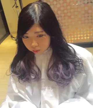 ロング カラー 山本 将史のヘアスタイル