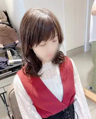 セミロング GO TODAY SHAiRE SALON所属・長谷部 竣のヘアスタイル