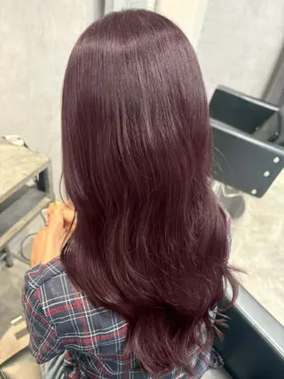 ロング GiseL 梅田【ジゼル】所属・透明感カラー × ハイトーン さきのヘアスタイル