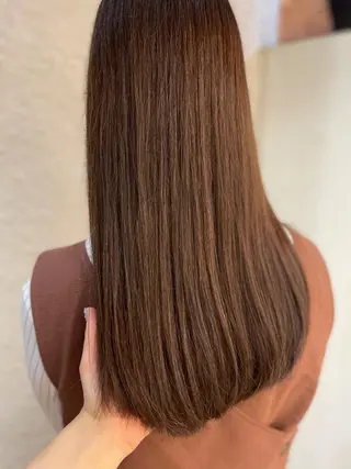 ロング カラー ボブ/インナーカラー /眉毛/Miyuのヘアスタイル