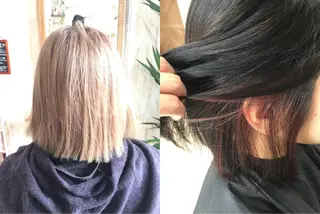 ミディアム 小野 修平のヘアスタイル