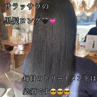 セミロング 加藤 実穂のヘアスタイル