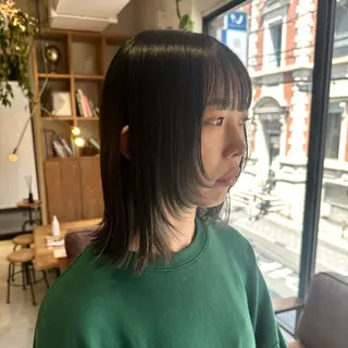 ミディアム 優依 /カットモデル募集中のヘアスタイル