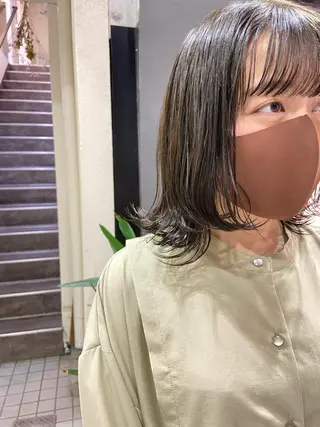 ミディアム nico🏁 rihoのヘアスタイル